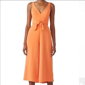 Amanda Richard Orange Charter Jumpsuit